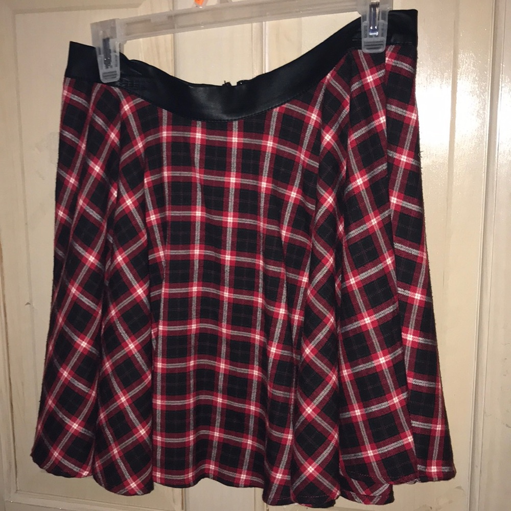 Plaid skirt
